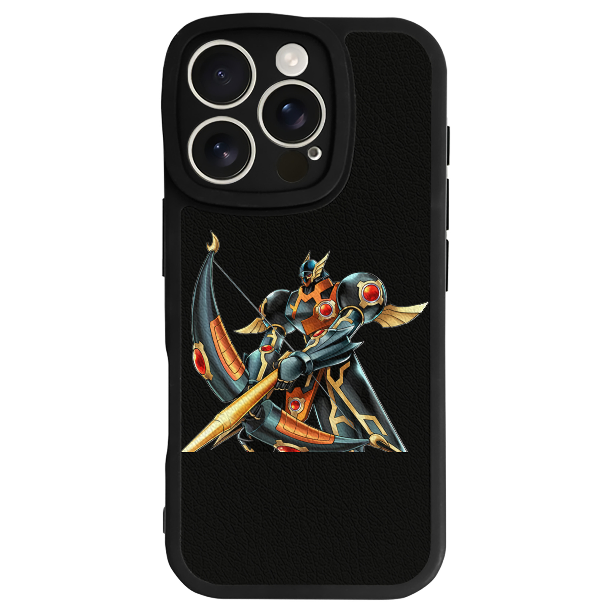 （画像用） 遊☆戯☆王 Yu-Gi-Oh! 【iPhone 16シリーズ対応】シリコンスマホケース（レザー調） 材質：シリコン